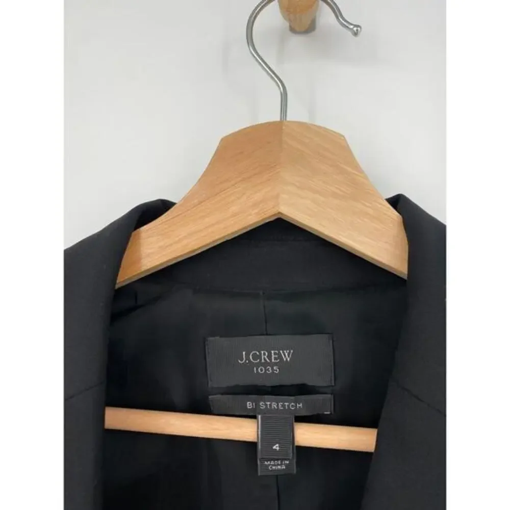 J. Crew‎ black 1031 Bi-stretch blazer